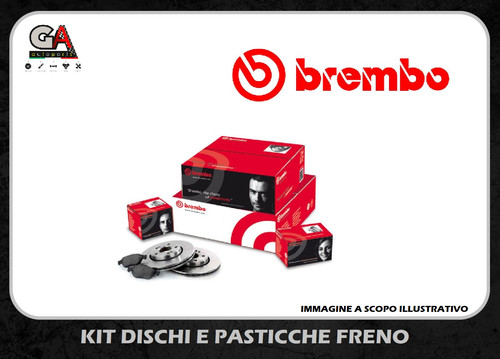 Kit dischi pastiglie freno - pastiglie,