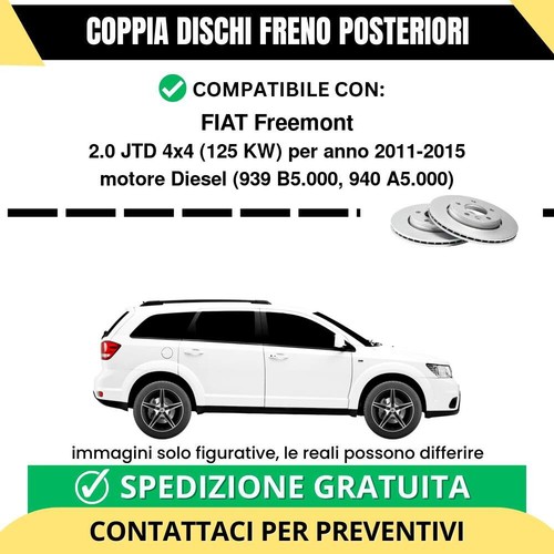 Coppia dischi freno posteriori - freno,