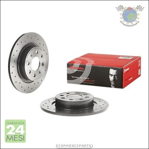 Kit coppia dischi freno - , brembo