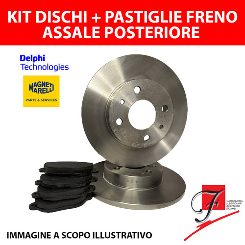 Kit dischi pastiglie - dischi,