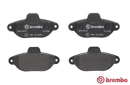 Brembo p23096 kit pastiglie - p23096,