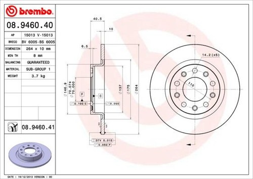 Coppia dischi freno brembo - freno,